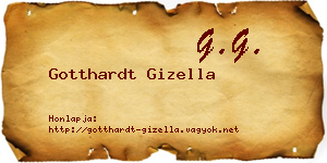 Gotthardt Gizella névjegykártya